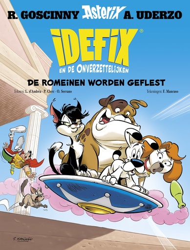 Idefix 8 De Romeinen worden geflest